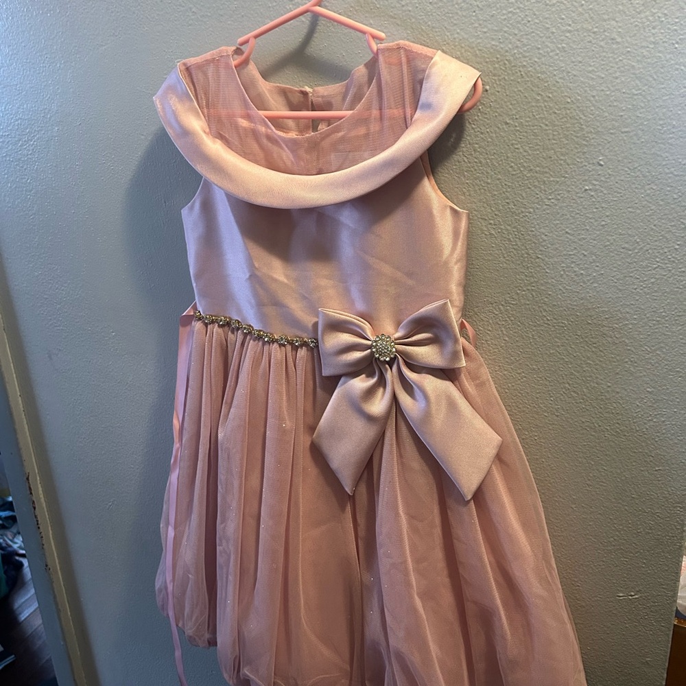 Rare Editions Pink Formal Kids Dress